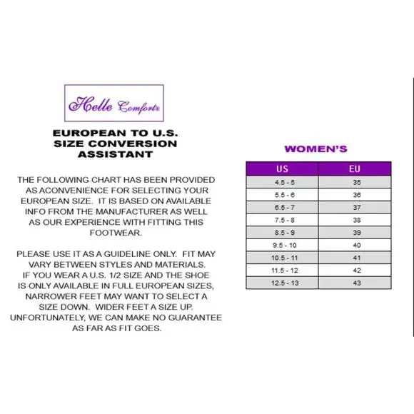 HELLE COMFORT Ovi Bronze Fashion & Wellness Wedge Shoes Size 6.5/7 EU37 - Picture 7 of 7